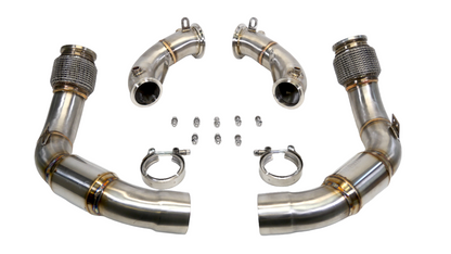 PrivateLabelMfg BMW M5 M8 S63R Catted Downpipes F90 2018+