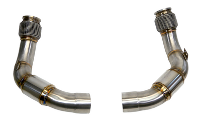 PrivateLabelMfg BMW M5 M8 S63R Catted Downpipes F90 2018+