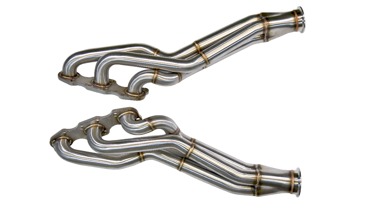 PrivateLabelMfg Long Tube Headers Catted - Nissan VQ35DE HR 350Z G35 370Z