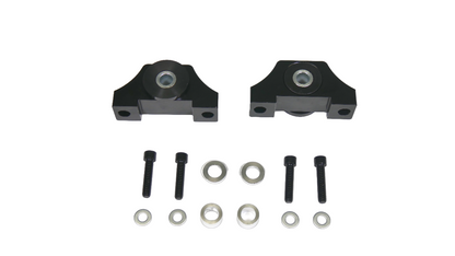 PrivateLabelMfg Precision Works Billet Engine Torque Mounts Black Edition - Honda B-Series B18 B20 B16