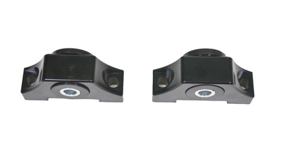 PrivateLabelMfg Precision Works Billet Engine Torque Mounts Black Edition - Honda B-Series B18 B20 B16