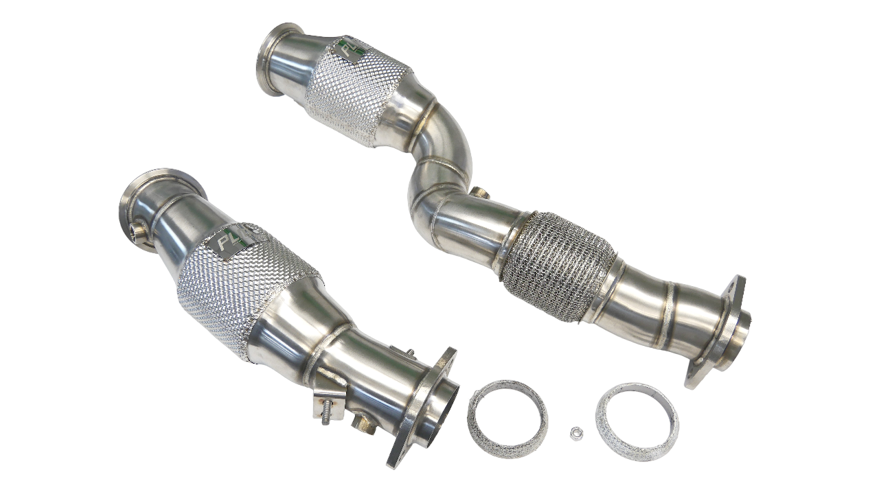 PrivateLabelMfg Downpipes with EPA Cats - BMW S58 G80 G82 M3 M4 G8X G87 M2