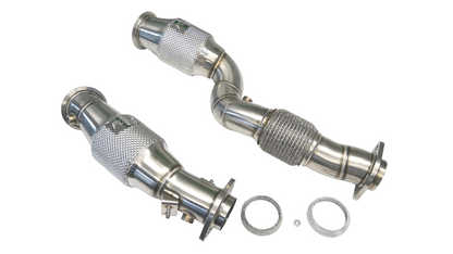 PrivateLabelMfg Downpipes with EPA Cats - BMW S58 G80 G82 M3 M4 G8X G87 M2
