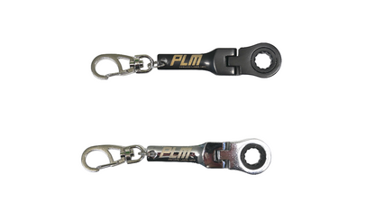 PrivateLabelMfg Keychain 10mm Ratchet Wrench