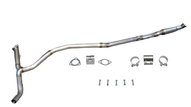 PrivateLabelMfg Mid Pipe Exhaust Kit - 2023+ Integra 2022+ Civic