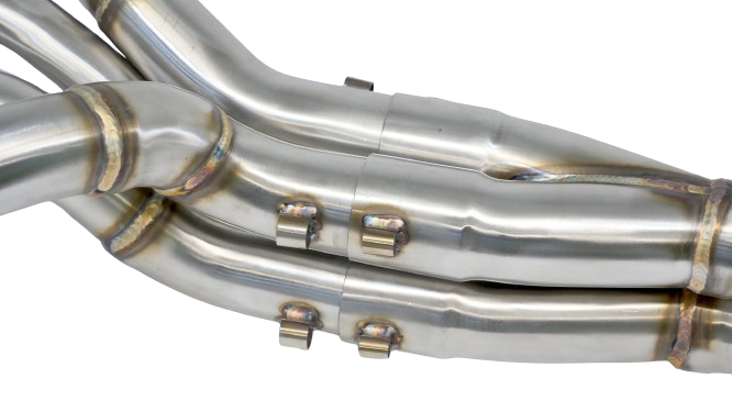 PLM Power Driven K-Series K24 K20 RSX Header with Bolt-On Catalytic Converter *Discontinued