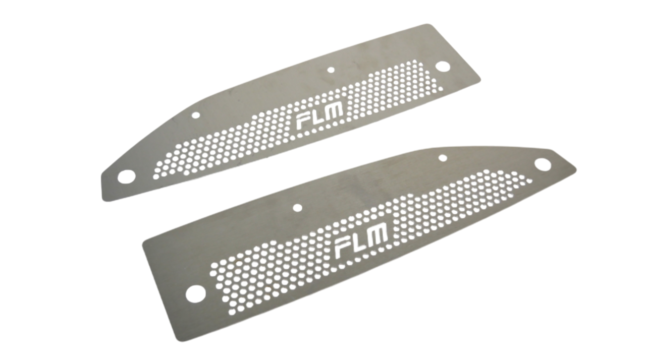 PrivateLabelMfg Fender Aluminum Rock Stone Guards - 2023+ FL5 Civic Type R