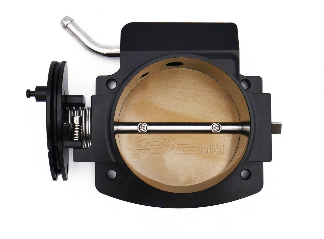 ISR Performance GM LS Throttle Body - 92mm Black IS-TB-LS92