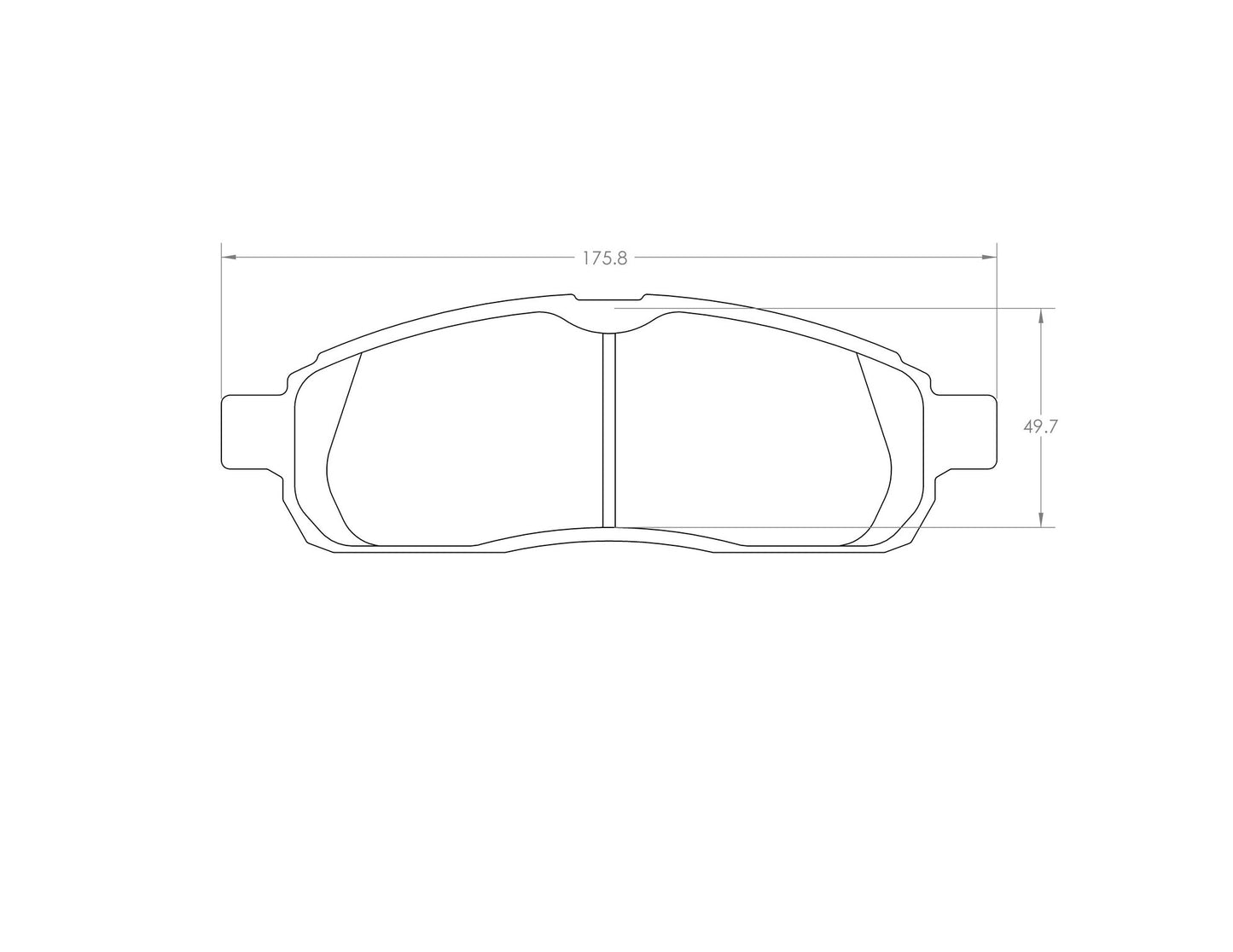 Performance Friction Disc Brake Pad Set 1392.20