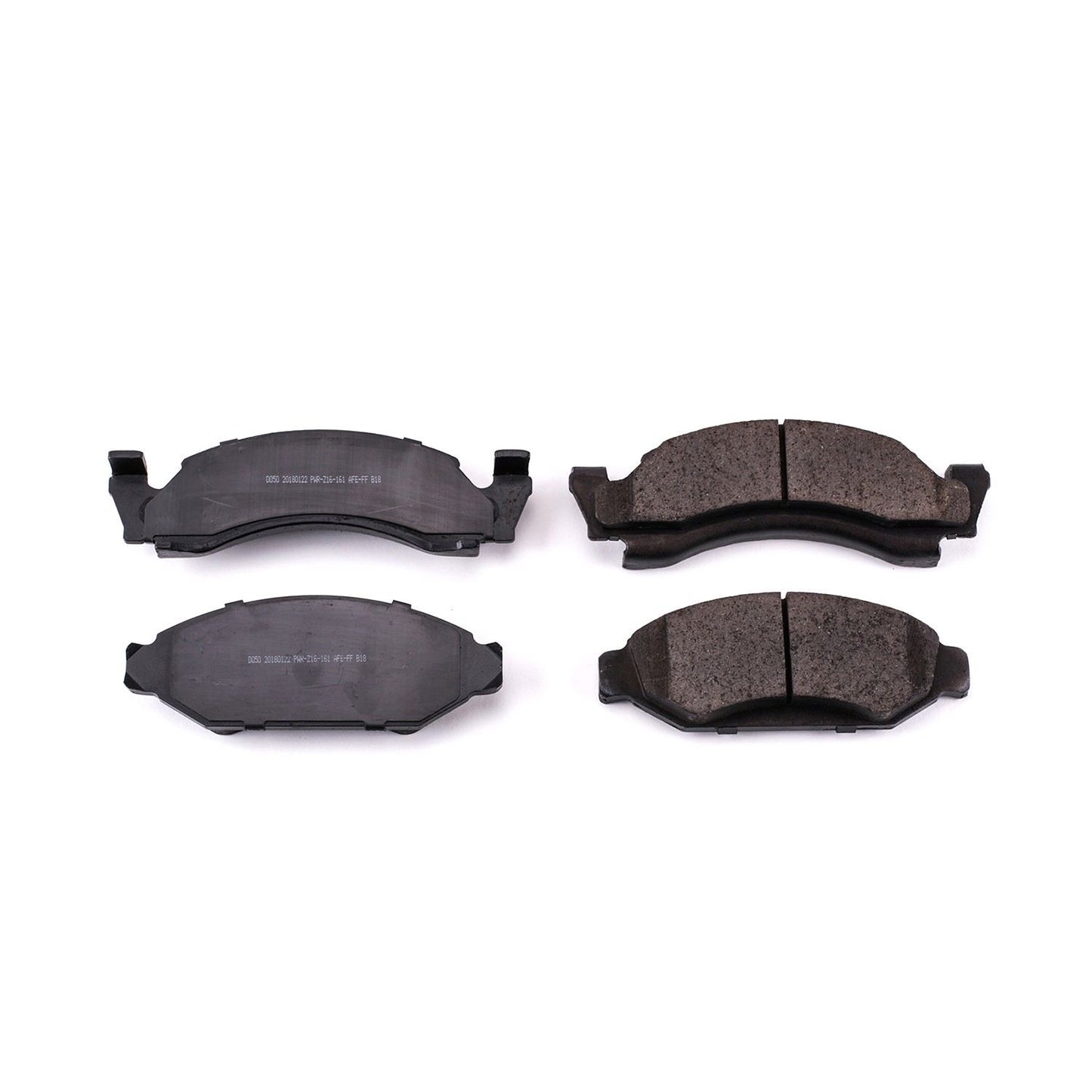 Power Stop 76-86 Ford Bronco Front Z16 Evolution Ceramic Brake Pads 16-050