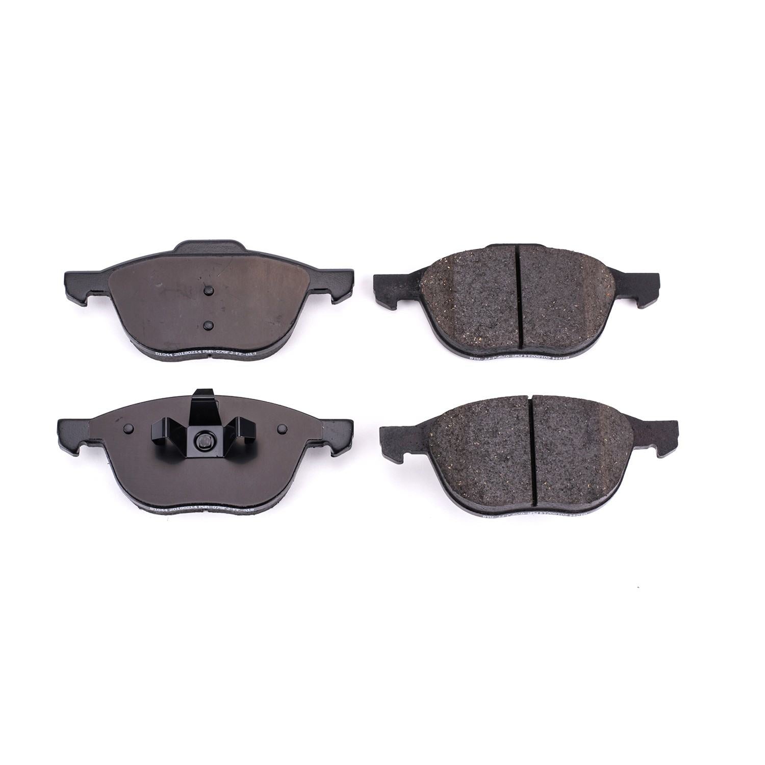 Power Stop 13-18 Ford C-Max Front Z16 Evolution Ceramic Brake Pads 16-1044