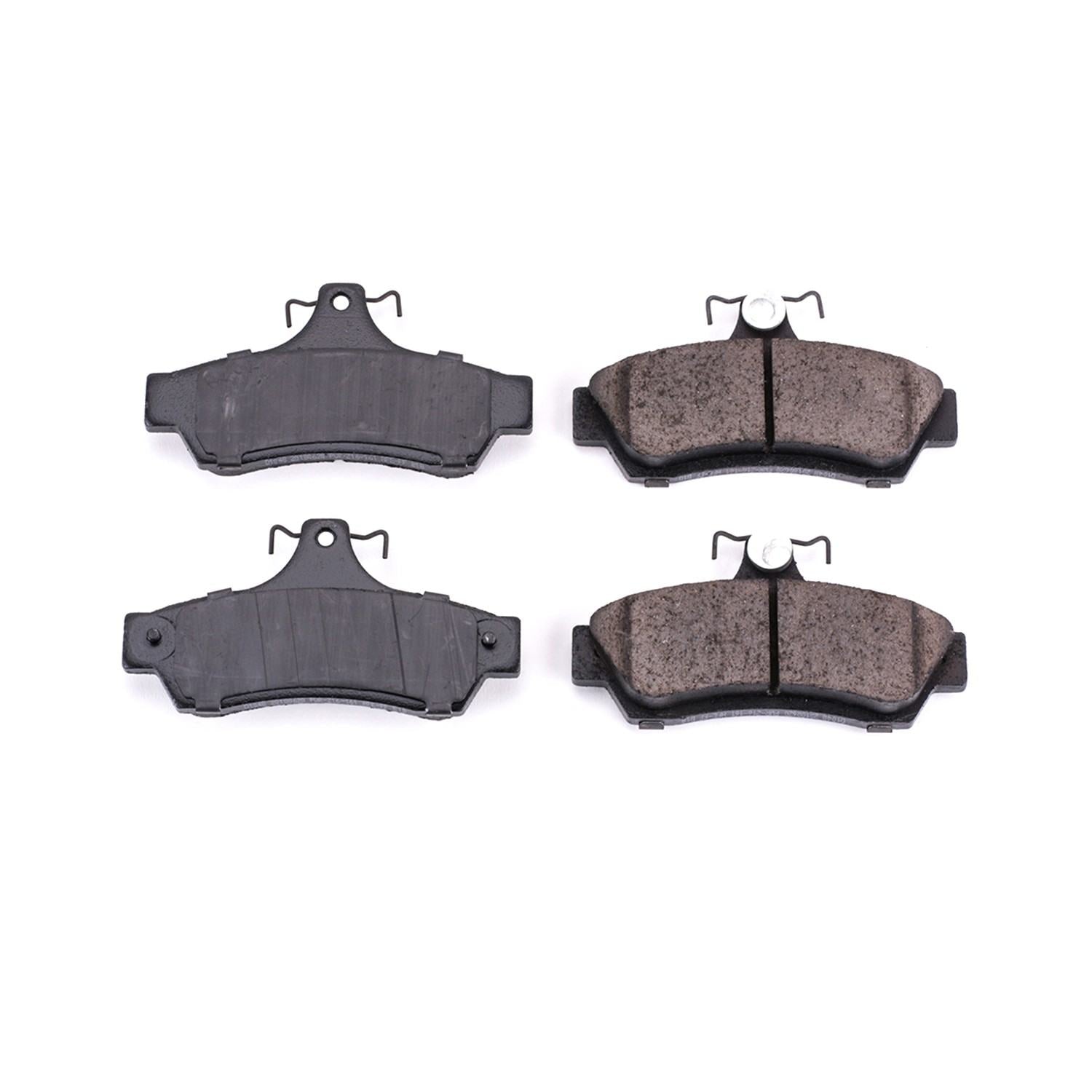 Power Stop 04-06 Pontiac GTO Rear Z16 Evolution Ceramic Brake Pads 16-1048