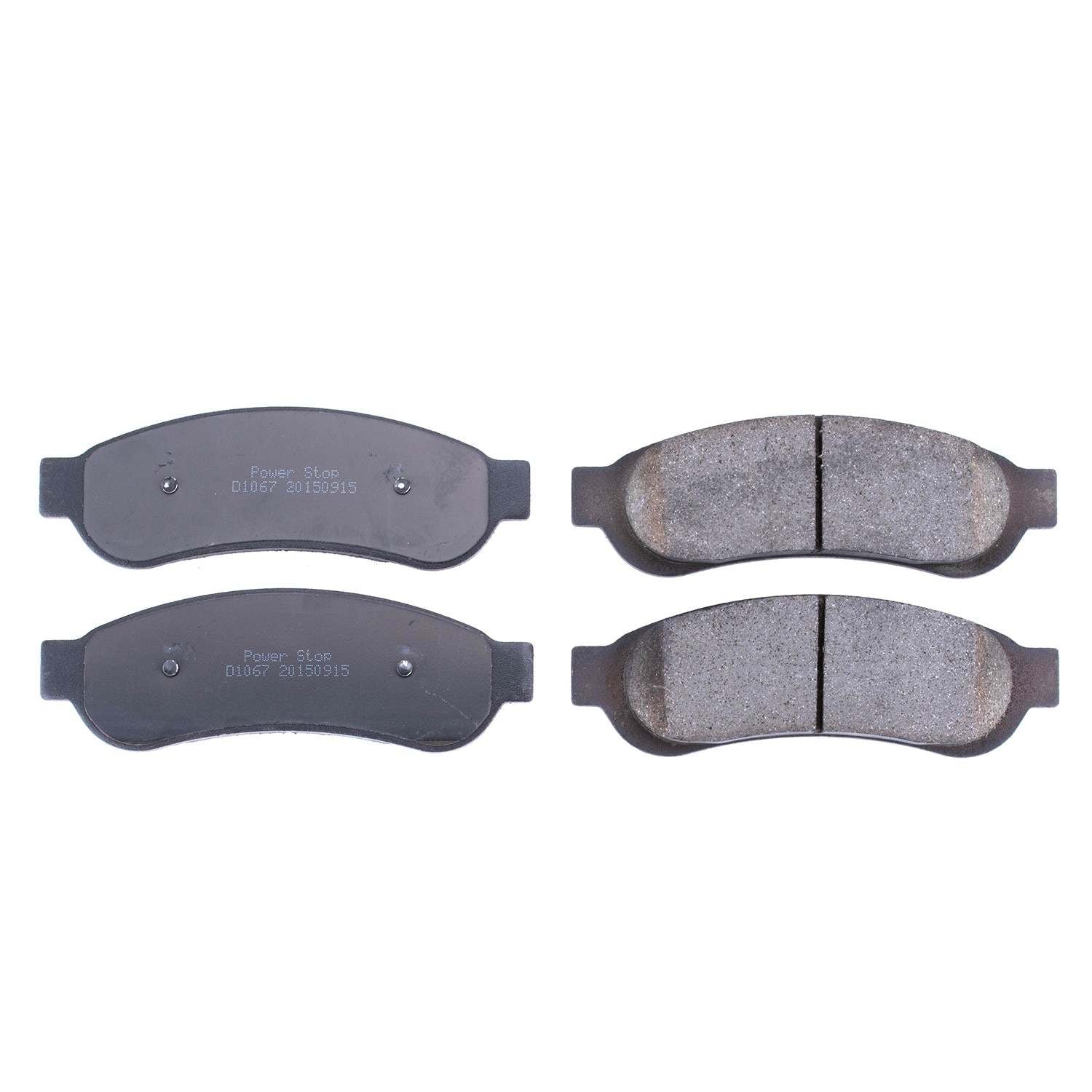 Power Stop 07-10 Ford F-250 Super Duty Rear Z16 Evolution Ceramic Brake Pads 16-1067