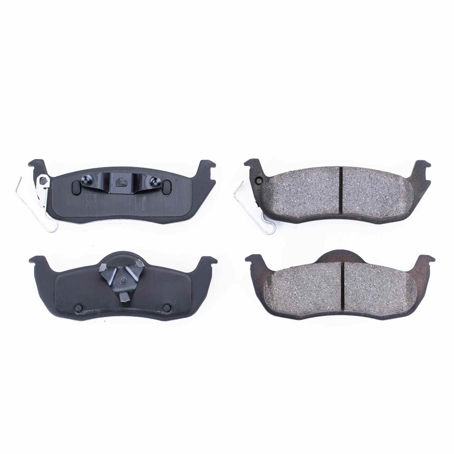 Power Stop 06-10 Jeep Commander Rear Z16 Evolution Ceramic Brake Pads 16-1087