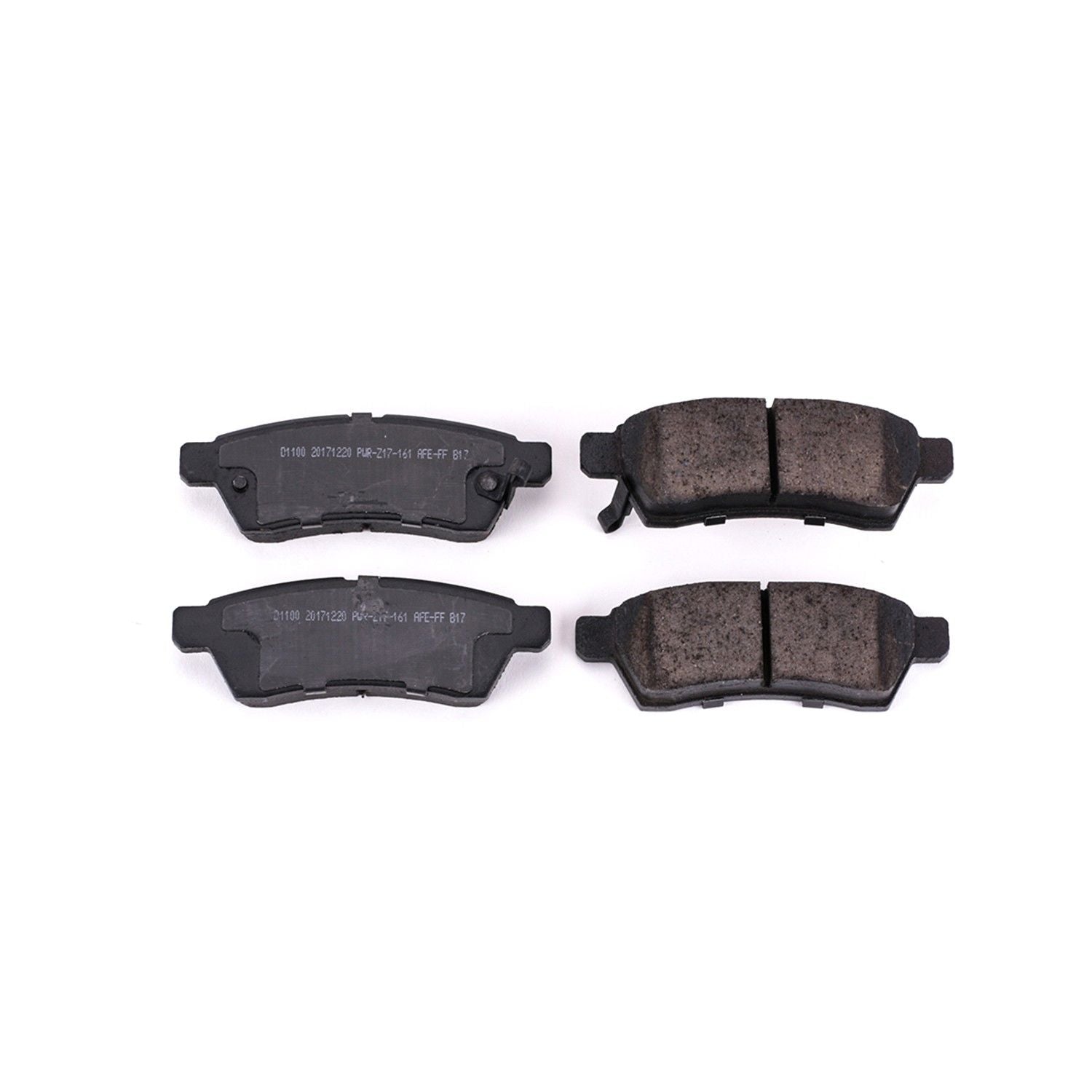 Power Stop 05-19 Nissan Frontier Rear Z16 Evolution Ceramic Brake Pads 16-1100