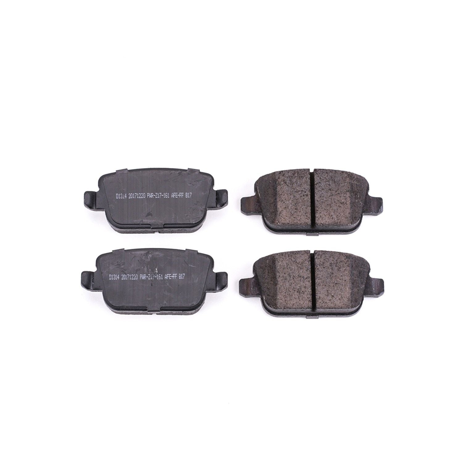 Power Stop 08-12 Land Rover LR2 Rear Z16 Evolution Ceramic Brake Pads 16-1314