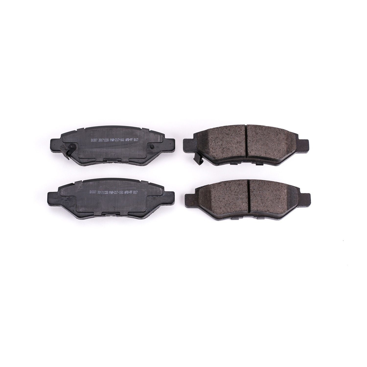 Power Stop 08-14 Cadillac CTS Rear Z16 Evolution Ceramic Brake Pads 16-1337