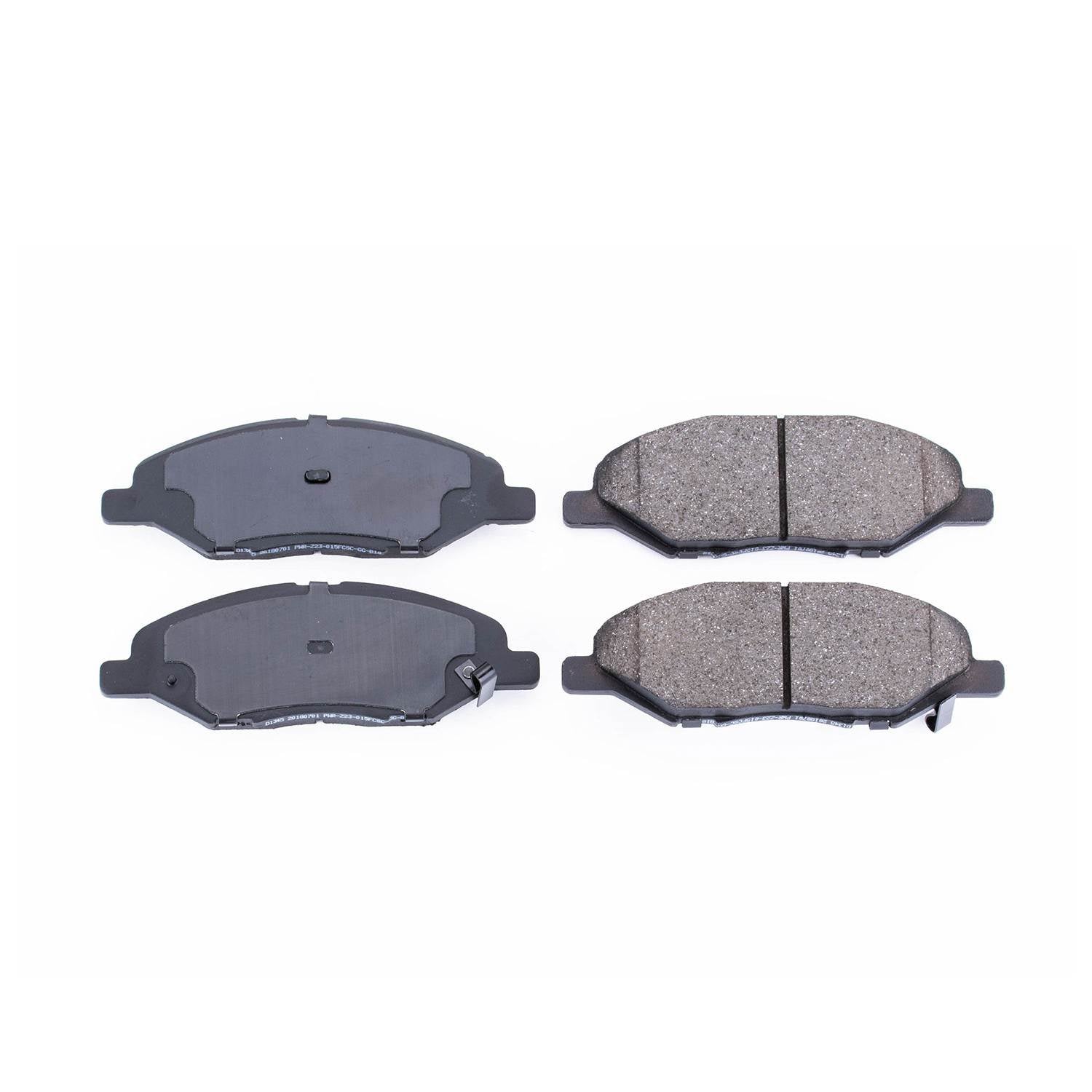 Power Stop 09-11 Nissan Versa Front Z16 Evolution Ceramic Brake Pads 16-1345