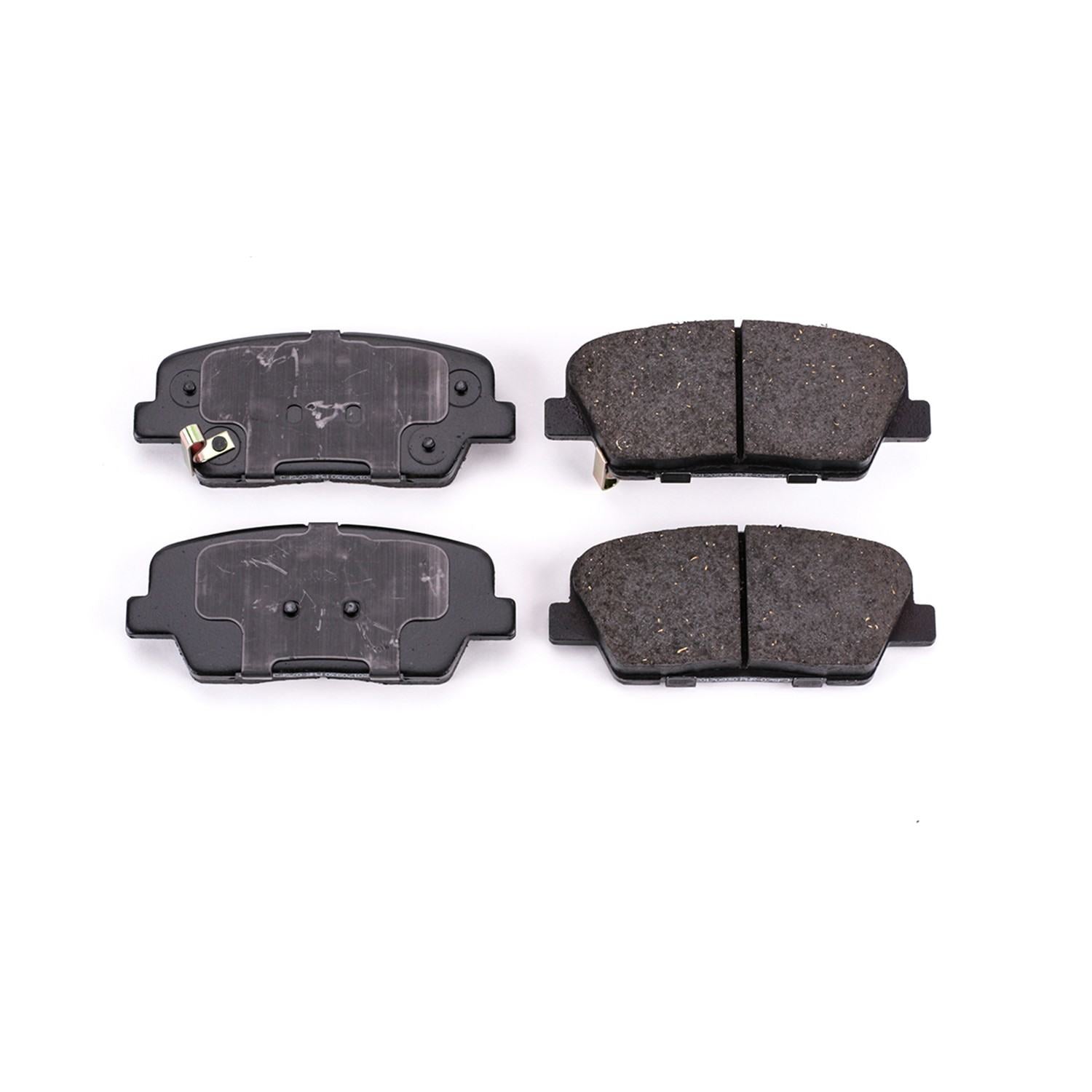 Power Stop 2010 Hyundai Genesis Rear Z16 Evolution Ceramic Brake Pads 16-1387