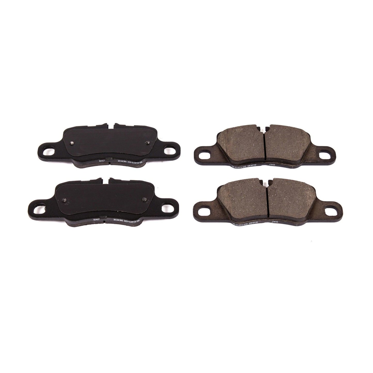 Power Stop 13-16 Porsche 911 Rear Z16 Evolution Ceramic Brake Pads 16-1417