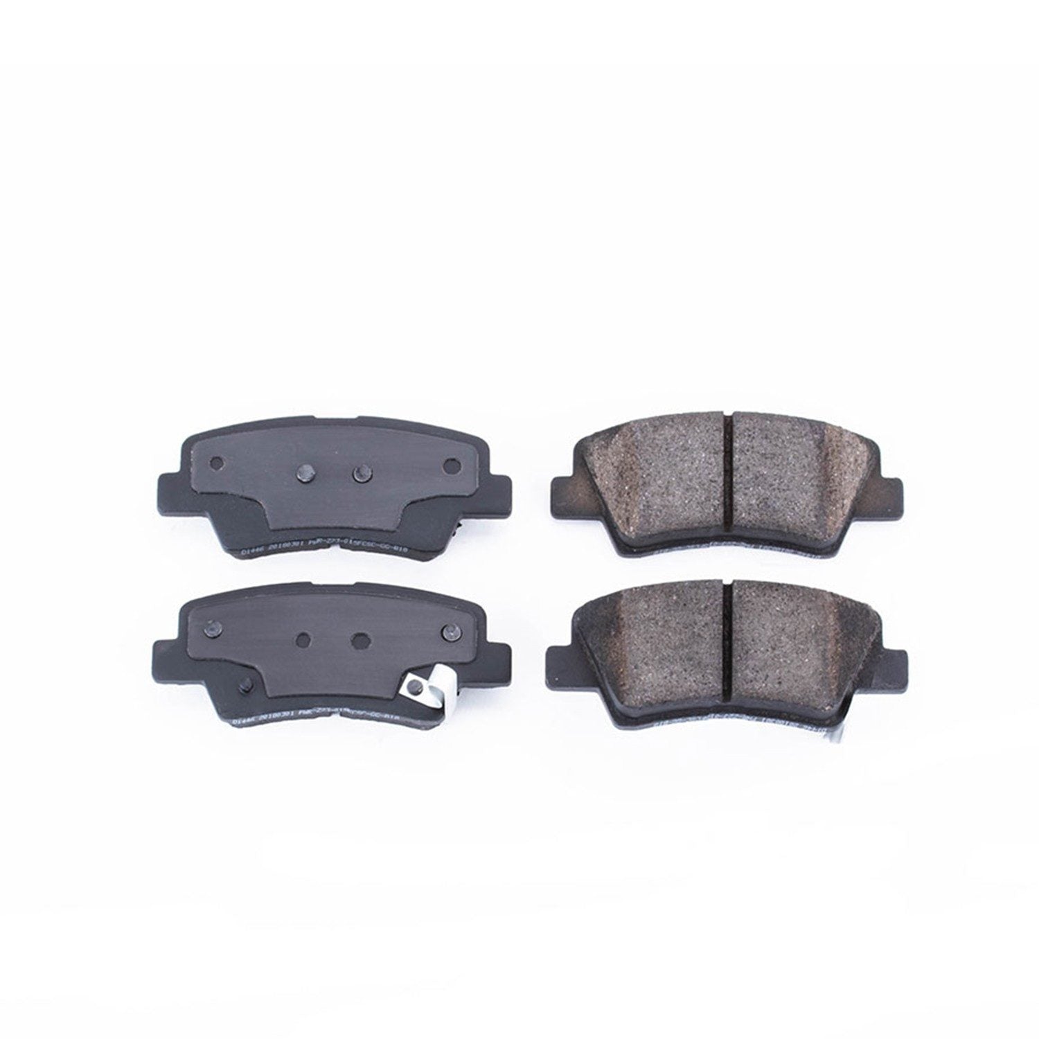 Power Stop 09-11 Hyundai Azera Rear Z16 Evolution Ceramic Brake Pads 16-1446