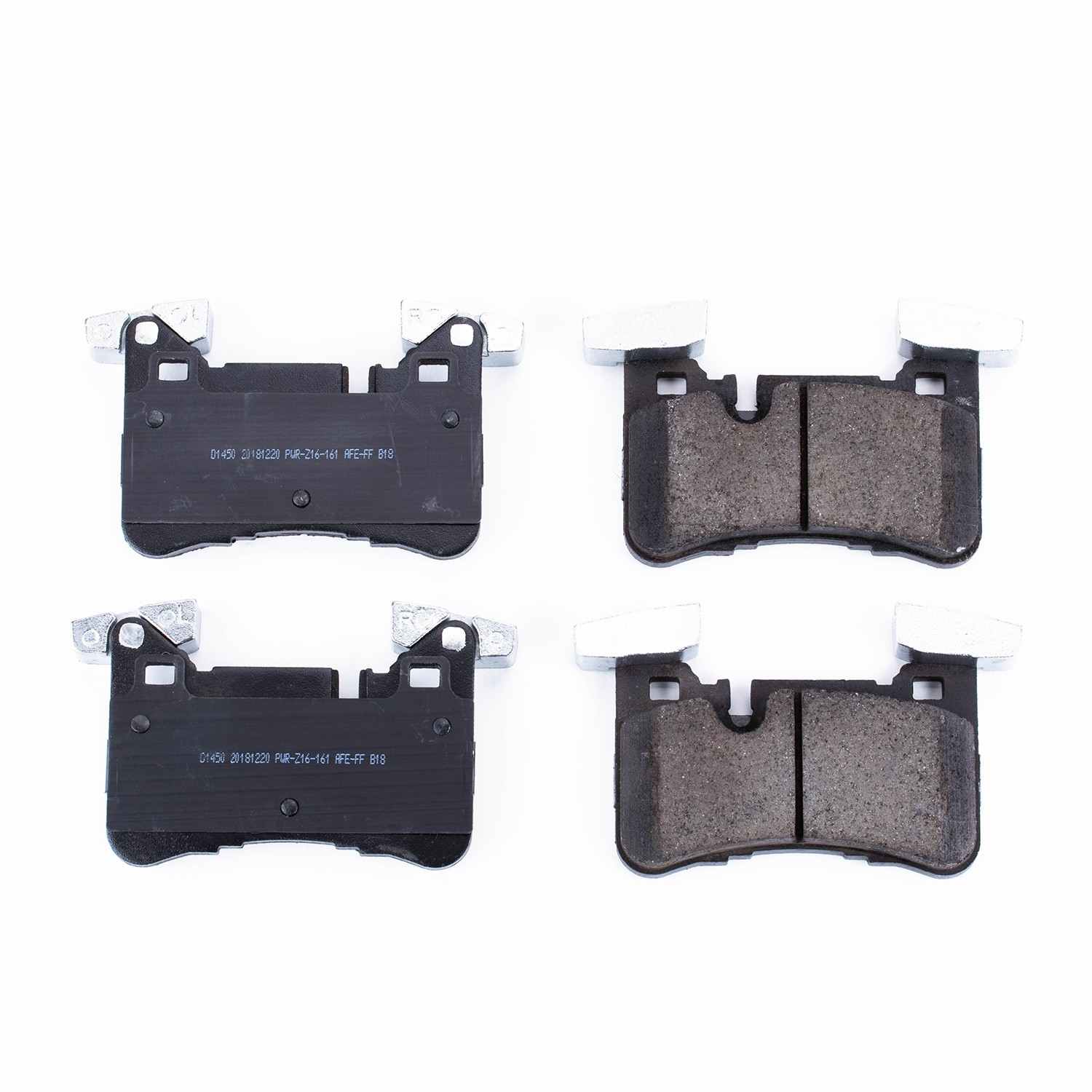 Power Stop 2012 Mercedes-Benz C63 AMG Rear Z16 Evolution Ceramic Brake Pads 16-1450