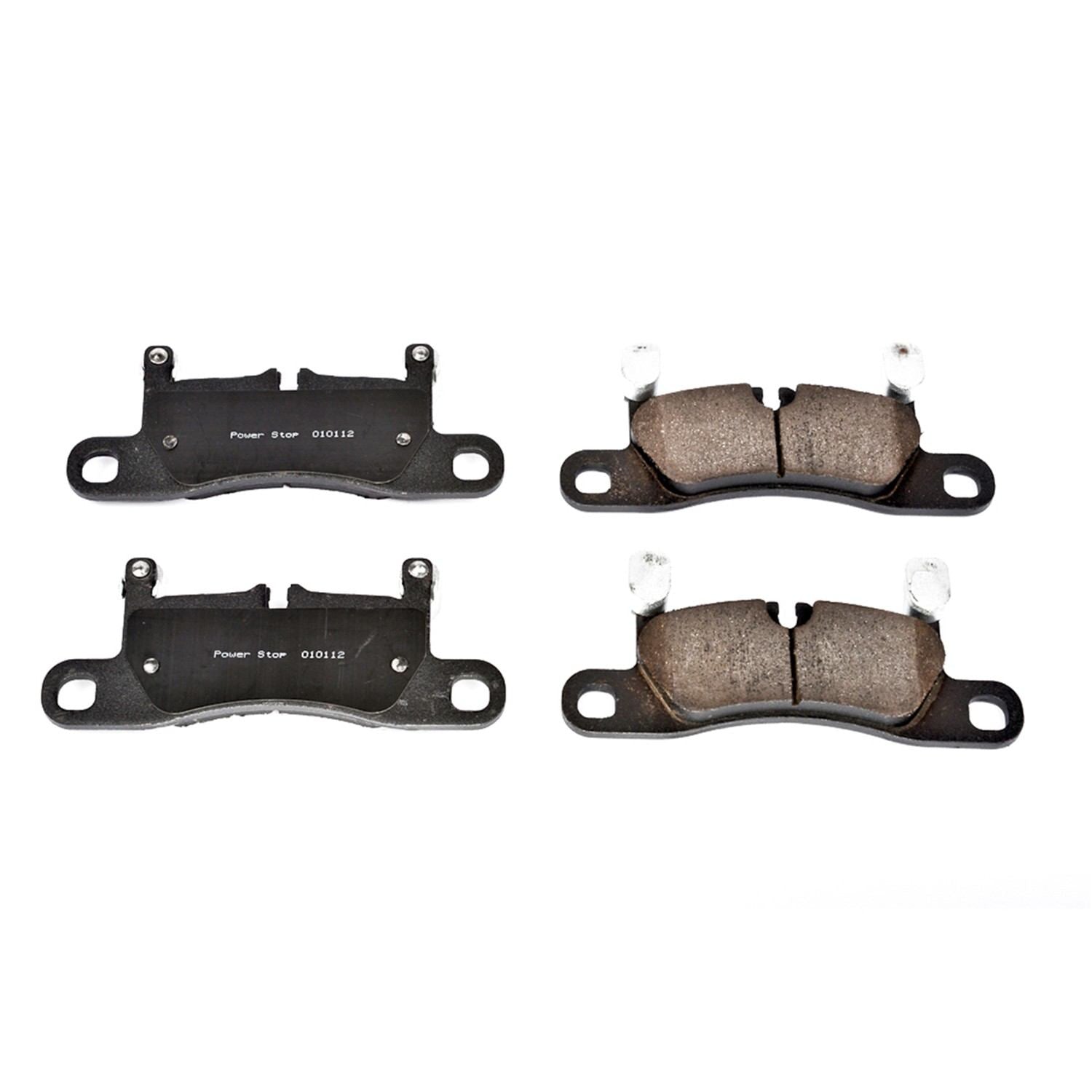 Power Stop 11-18 Porsche Cayenne Rear Z16 Evolution Ceramic Brake Pads 16-1453