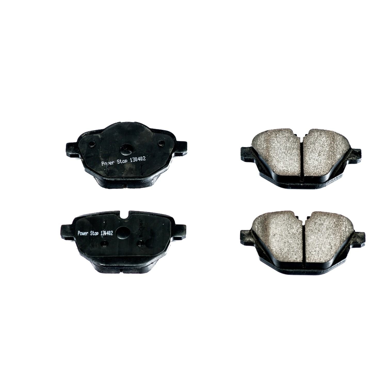 Power Stop 11-16 BMW 528i Rear Z16 Evolution Ceramic Brake Pads 16-1473
