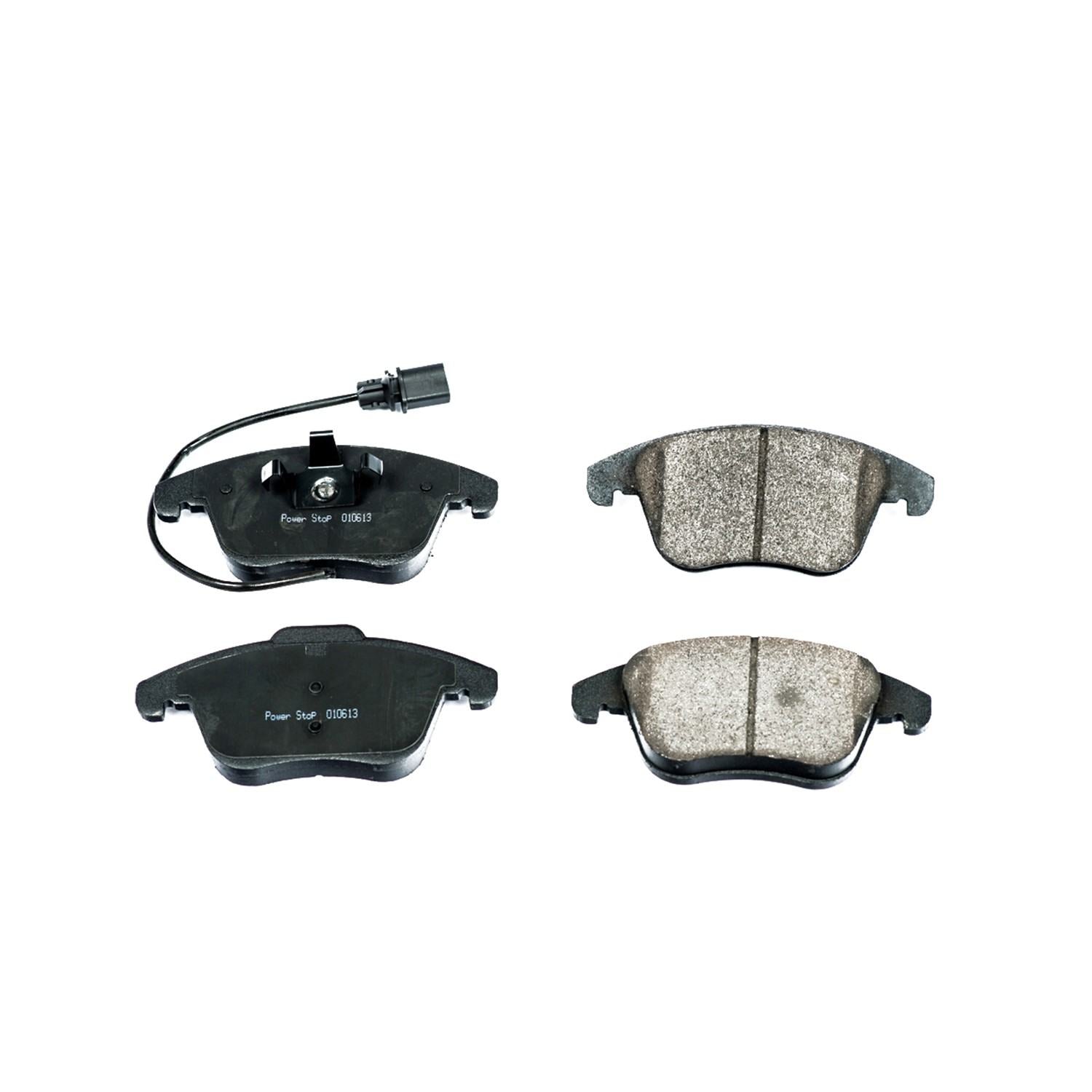 Power Stop 10-11 Audi A5 Front Z16 Evolution Ceramic Brake Pads 16-1535