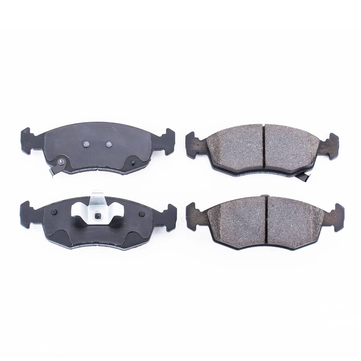 Power Stop 12-18 Fiat 500 Front Z16 Evolution Ceramic Brake Pads 16-1568
