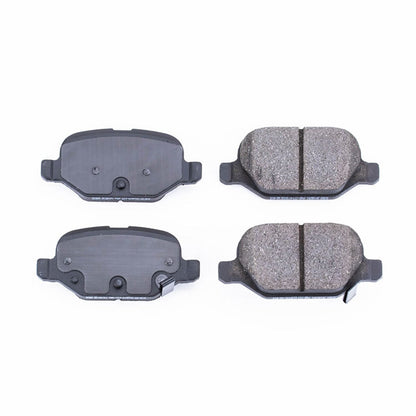 Power Stop 12-17 Fiat 500 Rear Z16 Evolution Ceramic Brake Pads 16-1569