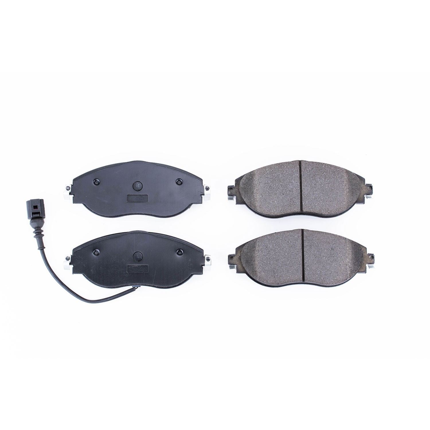 Power Stop 2019 Audi A3 Quattro Front Z16 Evolution Ceramic Brake Pads 16-1633