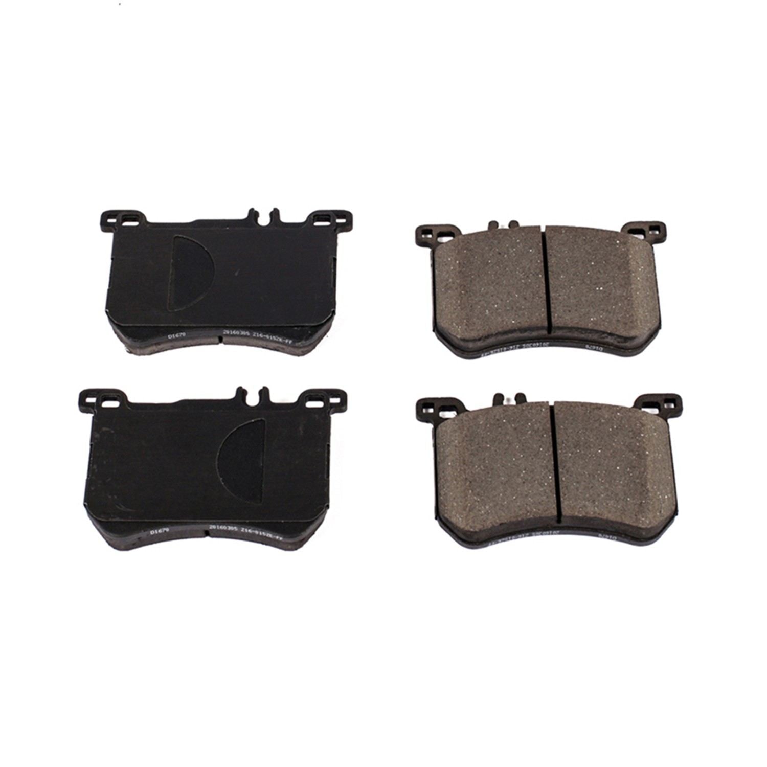 Power Stop 15-16 Mercedes-Benz SL400 Front Z16 Evolution Ceramic Brake Pads 16-1670