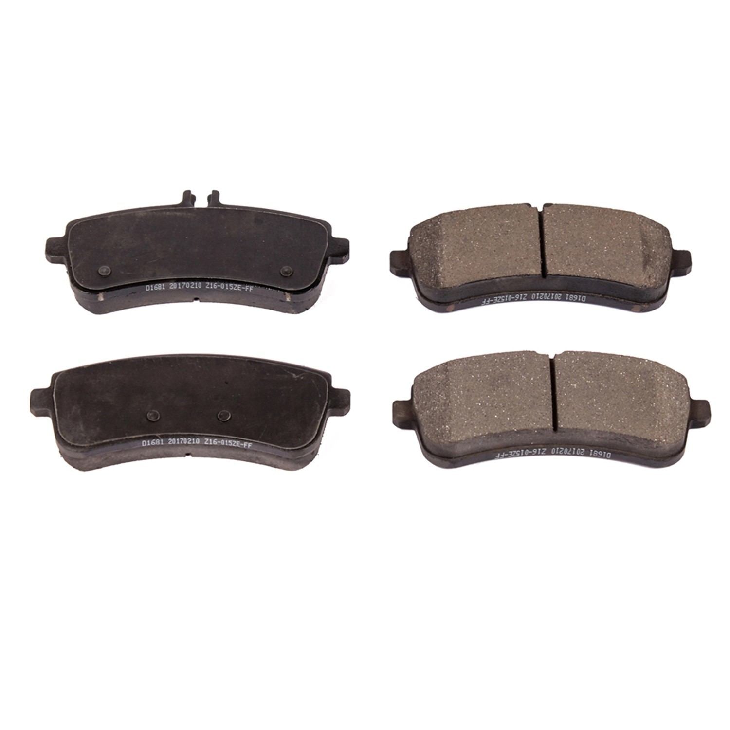 Power Stop 17-18 Mercedes-Benz AMG GT Rear Z16 Evolution Ceramic Brake Pads 16-1681