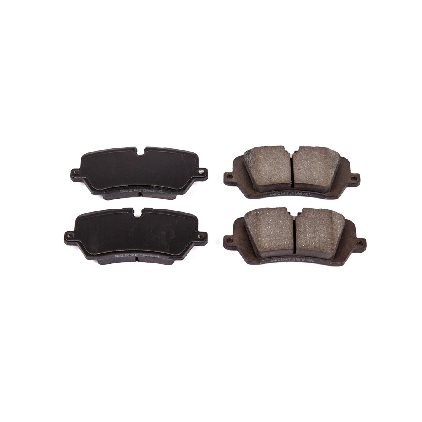 Power Stop 17-19 Land Rover Discovery Rear Z16 Evolution Ceramic Brake Pads 16-1692