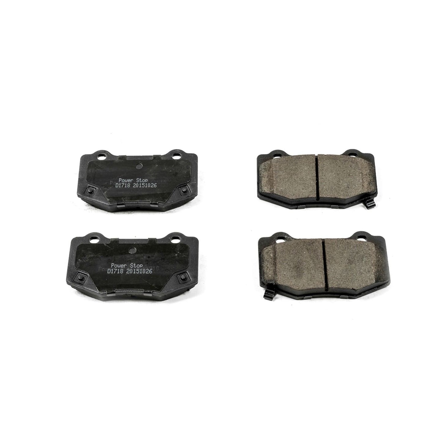 Power Stop 16-19 Chevrolet Camaro Rear Z16 Evolution Ceramic Brake Pads 16-1718