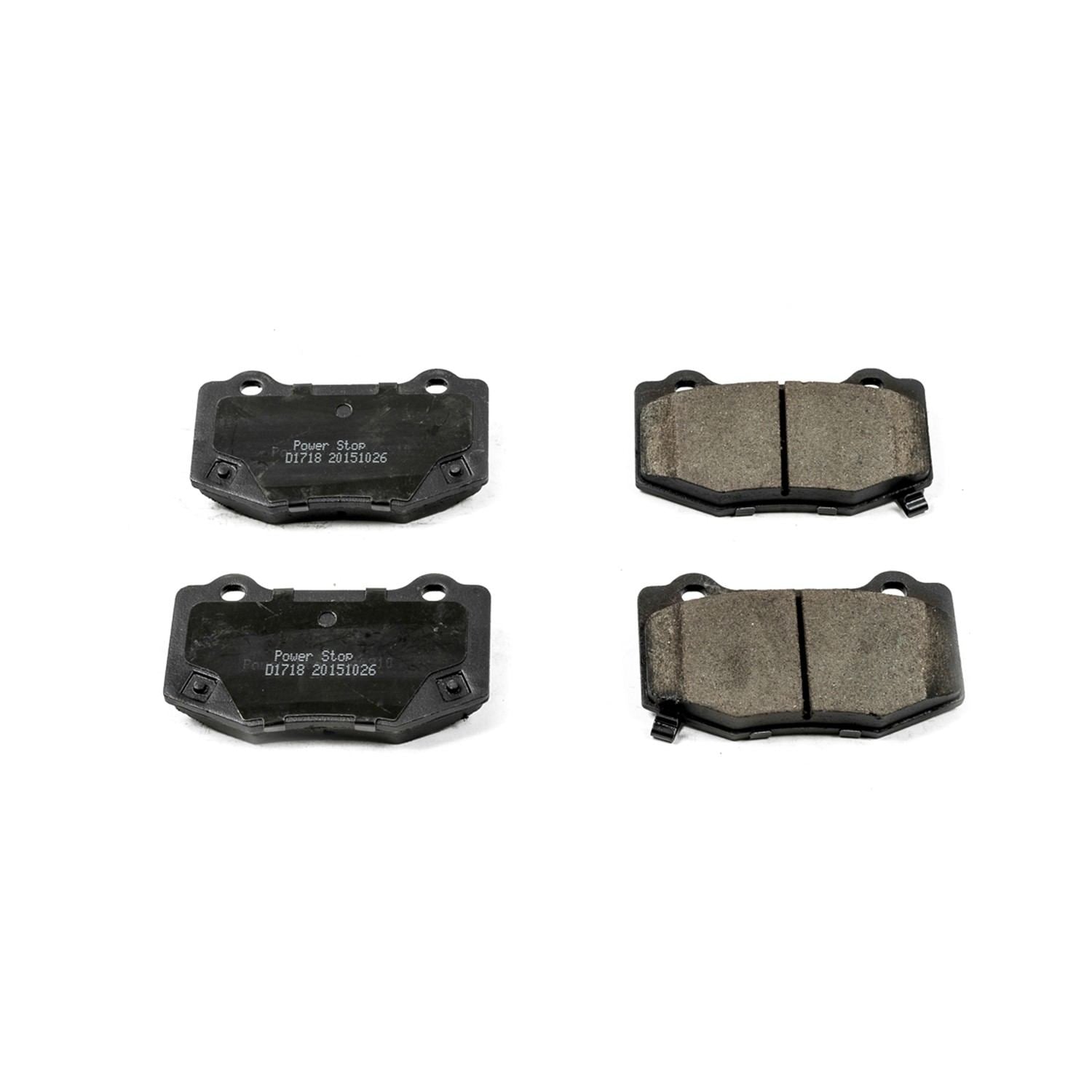 Power Stop 16-19 Chevrolet Camaro Rear Z16 Evolution Ceramic Brake Pads 16-1718
