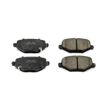Power Stop 12-16 Chrysler Town & Country Rear Z16 Evolution Ceramic Brake Pads 16-1719