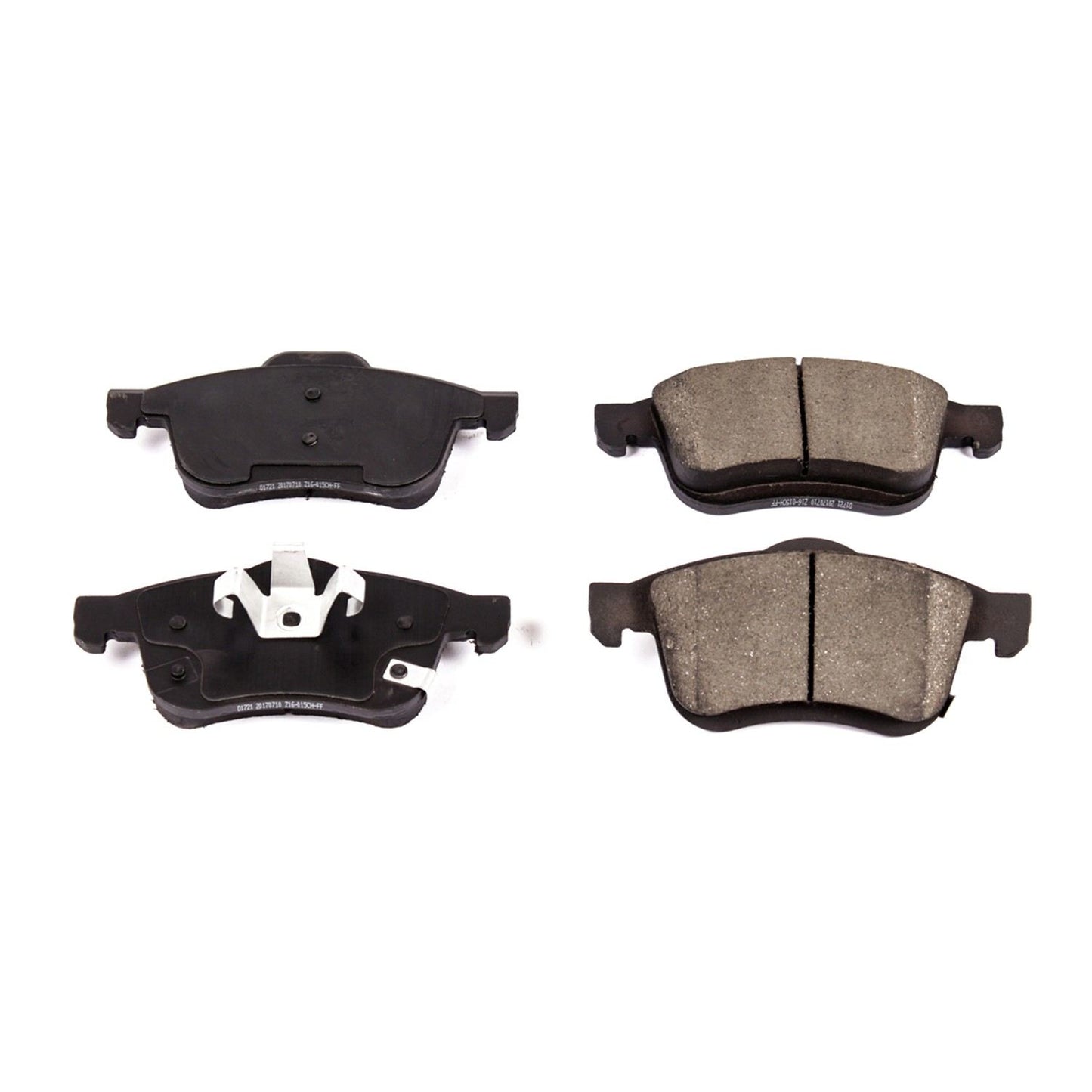 Power Stop 14-19 Fiat 500L Front Z16 Evolution Ceramic Brake Pads 16-1721