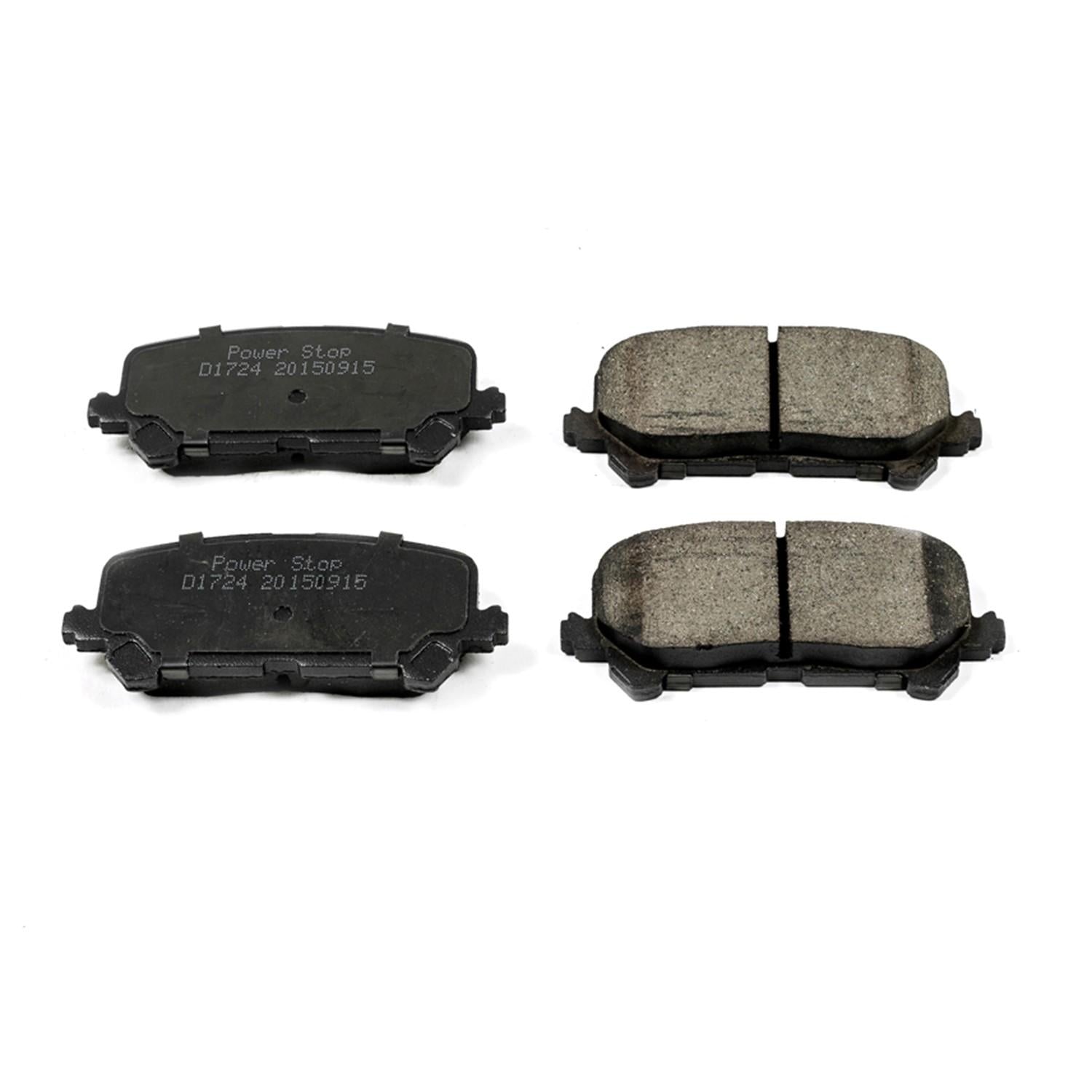 Power Stop 14-16 Acura MDX Rear Z16 Evolution Ceramic Brake Pads 16-1724