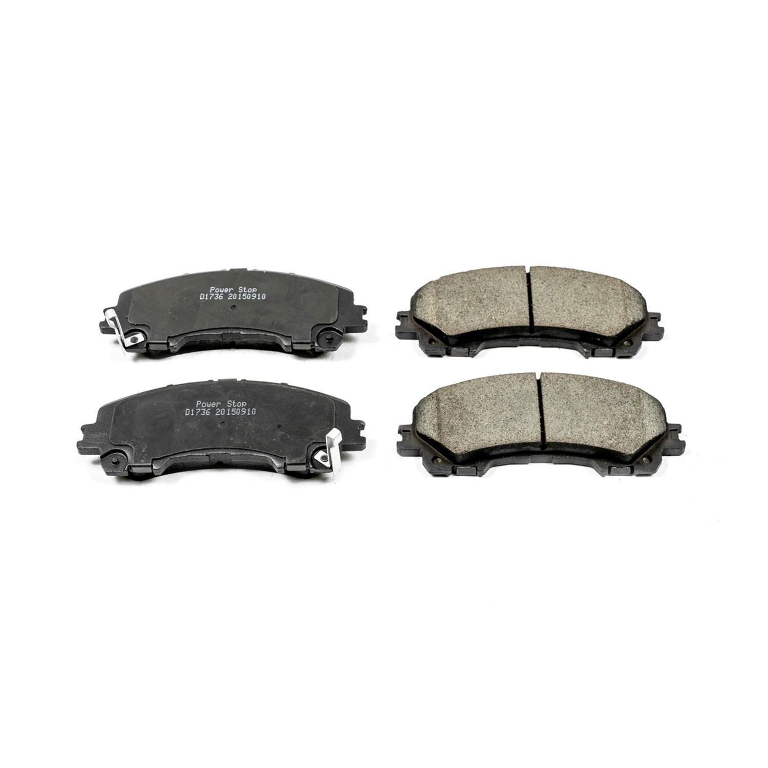 Power Stop 14-19 Infiniti Q50 Front Z16 Evolution Ceramic Brake Pads 16-1736