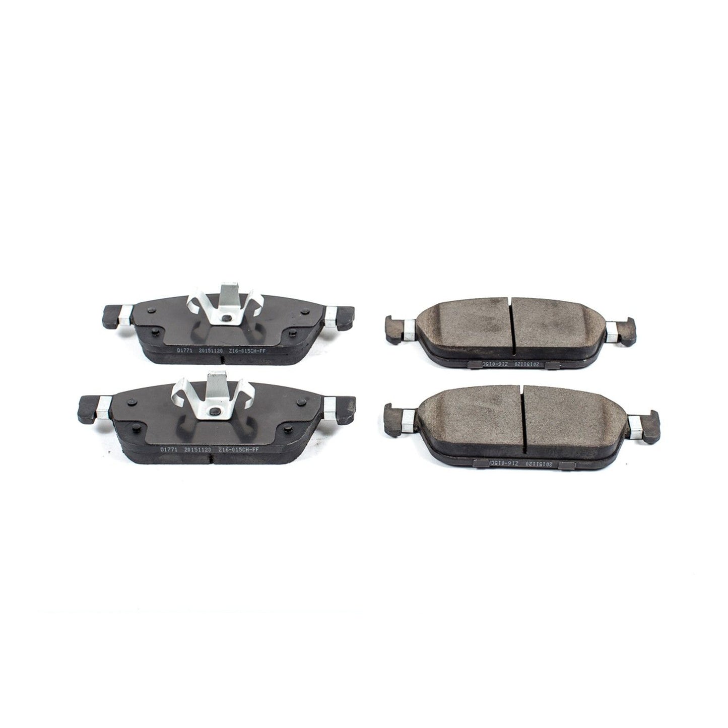 Power Stop 15-18 Ford Focus Front Z16 Evolution Ceramic Brake Pads 16-1771