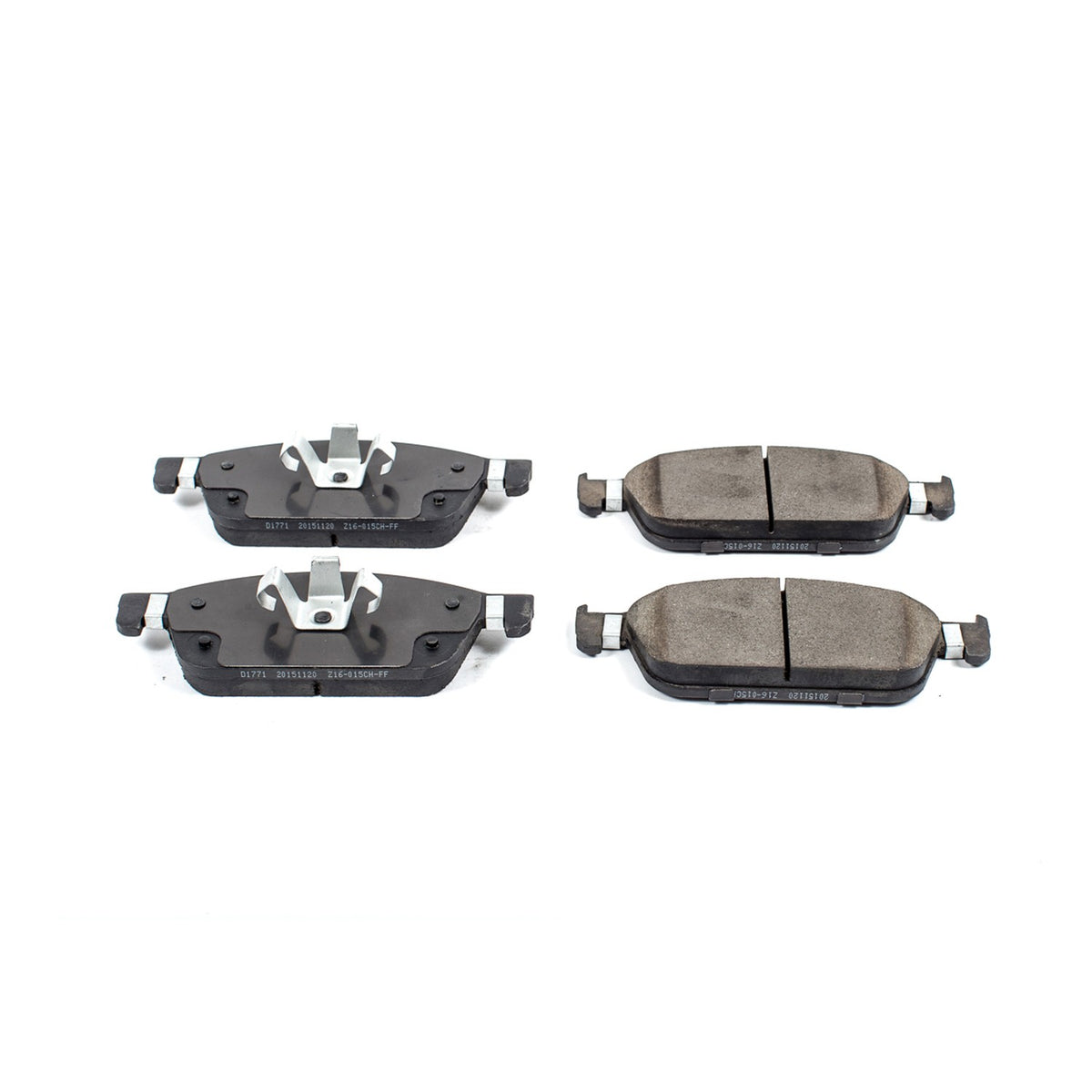 Power Stop 15-18 Ford Focus Front Z16 Evolution Ceramic Brake Pads 16-1771
