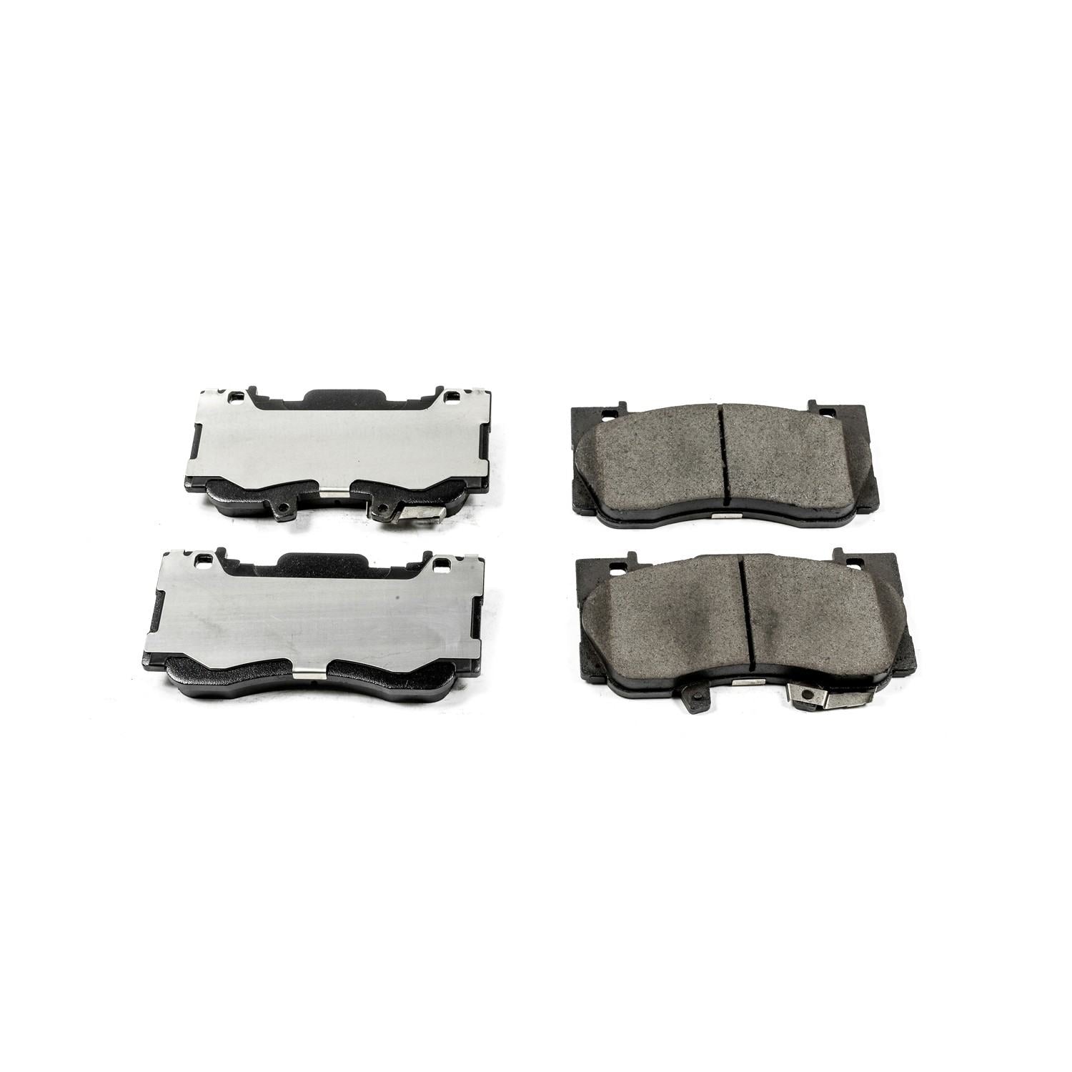 Power Stop 15-19 Ford Mustang Front Z16 Evolution Ceramic Brake Pads 16-1784
