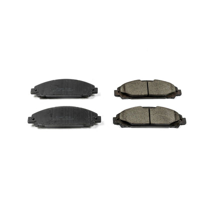 Power Stop 15-19 Ford Mustang Front Z16 Evolution Ceramic Brake Pads 16-1791