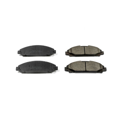 Power Stop 15-19 Ford Mustang Front Z16 Evolution Ceramic Brake Pads 16-1791