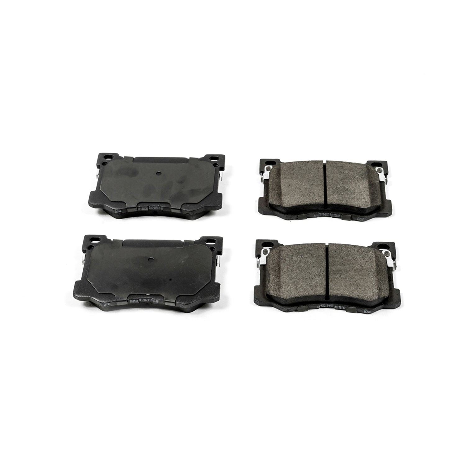 Power Stop 17-19 Genesis G80 Front Z16 Evolution Ceramic Brake Pads 16-1799
