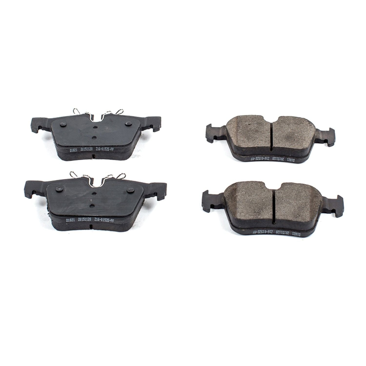 Power Stop 17-19 Jaguar F Pace Rear Z16 Evolution Ceramic Brake Pads 16-1821
