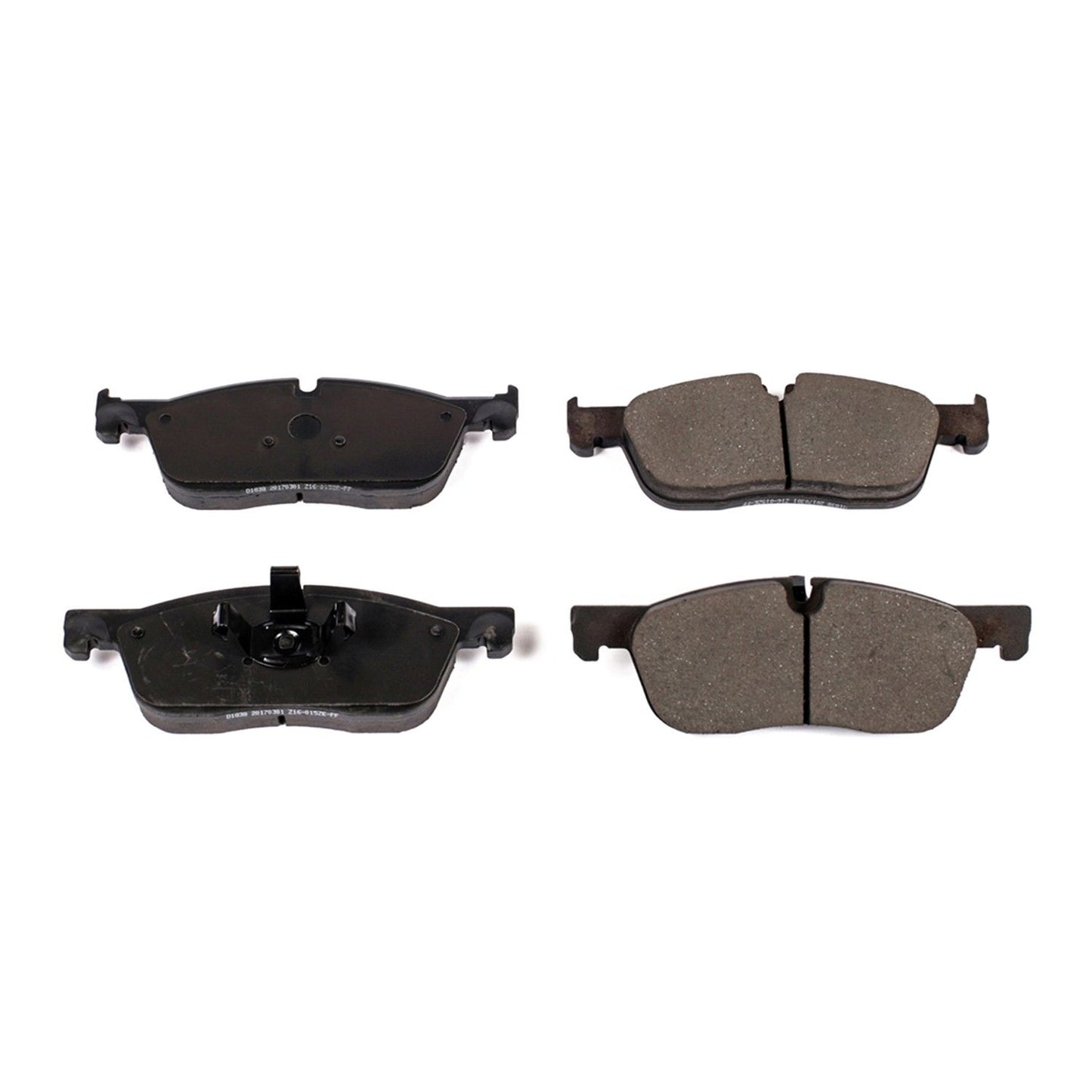 Power Stop 2018 Jaguar E-Pace Front Z16 Evolution Ceramic Brake Pads 16-1838