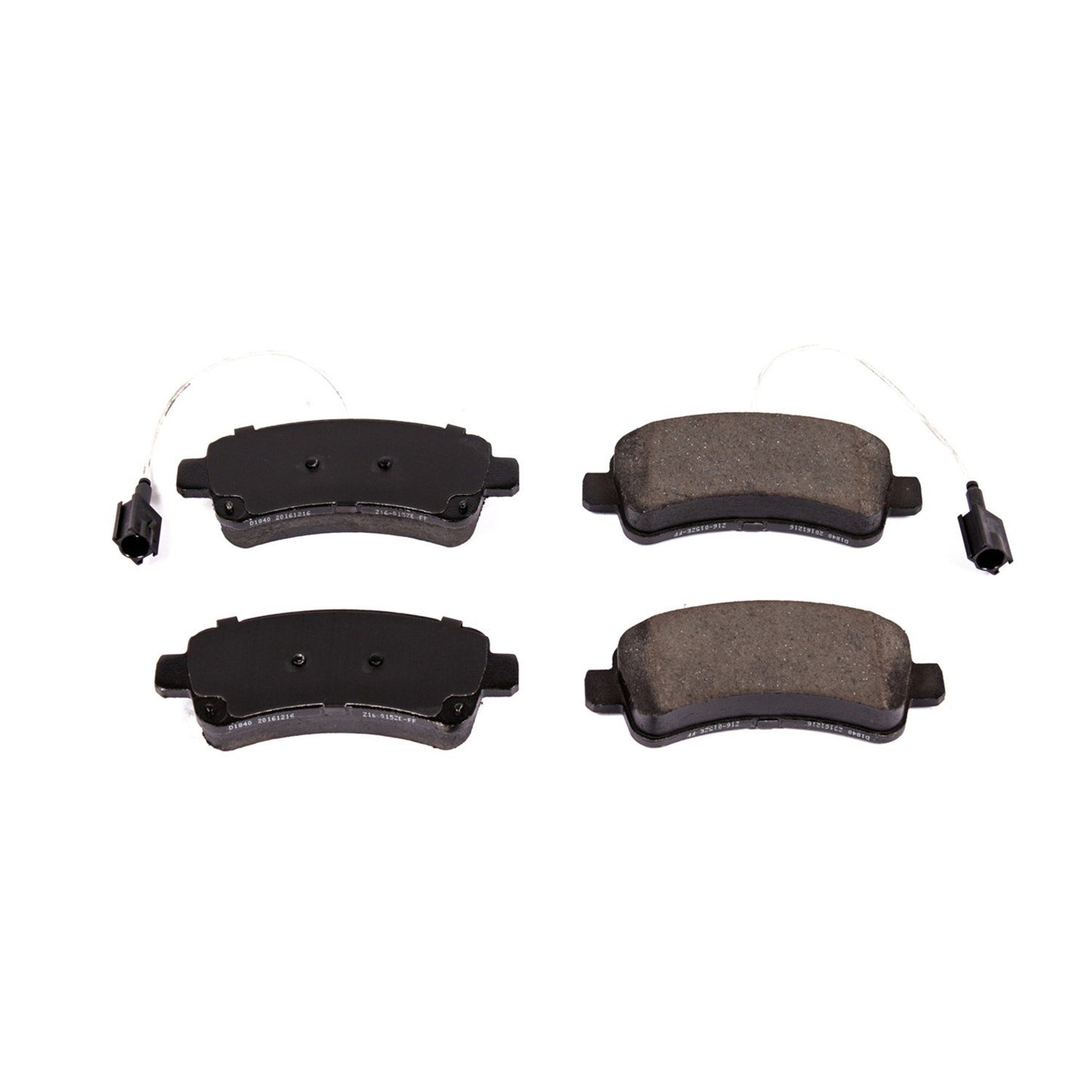 Power Stop 2019 Ram ProMaster 1500 Rear Z16 Evolution Ceramic Brake Pads 16-1840